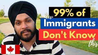 99% of New Immigrants in Canada do not know these  How to grow financially in Canada 