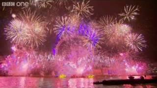 London Fireworks on New Years Day 2011 - New Year Live - BBC One