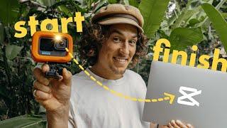 GoPro Cinematic Video Editing Simple 5-Step CapCut Workflow