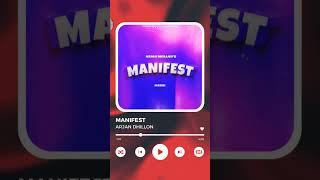 Arjan Dhillon Manifest #arjandhillon #newpunjabisong #punjabisong #newsong #punjabisongs #newsong