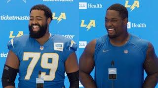 OL Pipkins & Johnson On Harbaugh & Preseason  LA Chargers