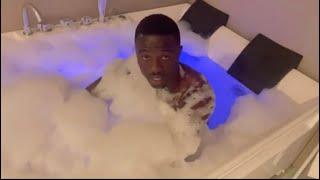 Ah Unbelievable How Can Kwaku Manu Say This?   Whiles Chilling In Jacuzzi in Europe 