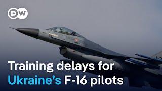 NATO members to start deliveries of F-16 jets to Ukraine but will there be enough pilots?  DW News