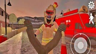 Ice Scream Episode 2 - NEW Evil FireMan Mod - Gameplay AndroidiOS Part 1