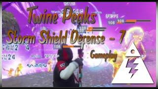 TWINE PEAKS Storm Shield Defense 7 - Gameplay  Fortnite Save The World