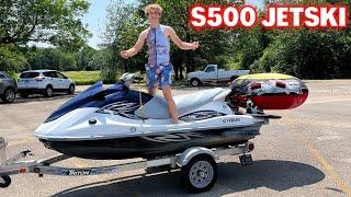 Lake Testing The $500 Jetski With Wake Boarding And Tubing 2011 Yamaha VX Deluxe 1100