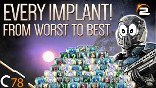 The Implant Tier List + A Quick Overview of Every Implant  Planetside 2 Gameplay