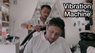Indian Head Massage and Shoulder massage With vibration Machine by Indian Barber