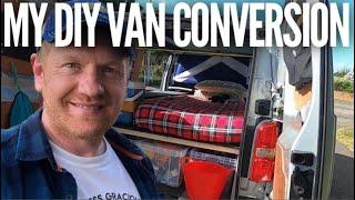 I converted my van during lockdown into a stealth camper for future travels let me show you round