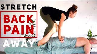 Eliminate Back Pain  Use Thai Yoga Massage 2 Stretch out a partner  My favorite stretches