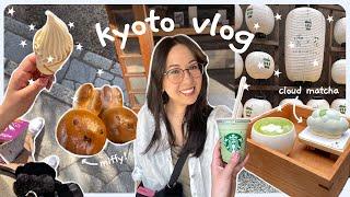 CUTEST Kyoto cafes street food & shopping + no crowds  solo japan vlog ep. 11