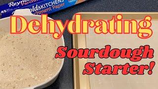 Let’s Dry Sourdough Starter