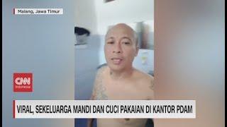 Viral Sekeluarga Mandi Dan Cuci Pakaian di Kantor PDAM