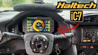 Haltech ic7 dash install FRS