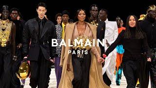 Balmain Mens Fall Winter 2024 Fashion Show