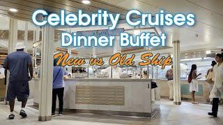 Celebrity Cruises Buffet Dinner Food Tour 2023 Apex & Millennium
