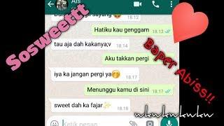 PRANK TEXT Baperin Ade Kelas Pakai Lagu Anji - Menunggumu  BAPER ABISS...