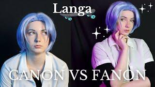 Canon VS Fanon Langa Hasegawa  Sk8theinfinity Langa cosplay skit