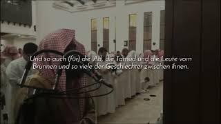 Surah Al-Furqan Vers 21-77  Muhammad Al-Luhaidan Deutsch