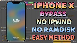 Iphone x Icloud Bypass  No Ipwnd  No Ramdisk Boot  Icloud Bypass Easy way