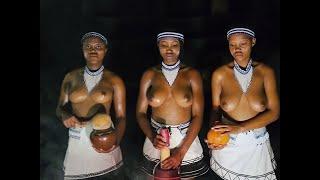 NUDE African Tribe Girls Doing Ritual 