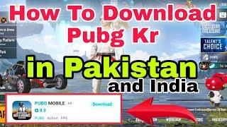 How To Download Pubg Kr in Pakistan India 2024  Maviah Yt