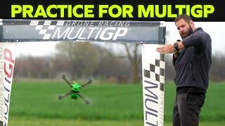 Training to drone race on the other side of the World