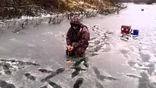 Зимняя рыбалка  Открытие зимнего сезона 2014 2015