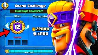 How to Win a Grand Challenge in Clash Royale 2024