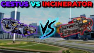 WR - Cestus VS Incinterator - Which Explosive Rocket Weapon Is Better  War Robots