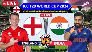 India vs England Live Scores & Commentary  2nd Semi Final IND ENG Playing 11 & Toss Updates