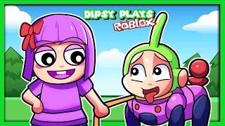  ESCAPE SCARY POLLY  Dipsy Plays Roblox Baby Pollys House Escape