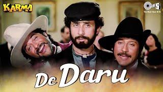 De Daru  Karma  Jackie  Anil Kapoor  Naseerudin Shah  Kishore Kumar  Mahendra K  Manhar