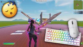  1v1 CLIX Build fight  ASMR  gameplay Fortnite KBM ASMR