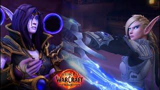 A Light In The Dark   Alleria & Xalatath Face Off  The War Within Finale Cutscene