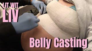 Belly Casting  37 Weeks Pregnant