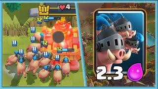  КАБАНЫ ЗА 2.3 ЭЛИКСИРА САМАЯ БЫСТРАЯ КОЛОДА В МИРЕ  Clash Royale