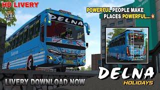 PRIVATE BUS LIVERY   DELNA BUS LIVERY   JET BUS PRIVATE BUS LIVERY   M4 DESIGNS   BUSSID 