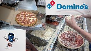 پیتزا پپرونی دومینو چگونه درست می شود