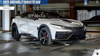 New 2025 Chevrolet Corvette SUV Unveiled - An SUV sports car that is comfortable to drive