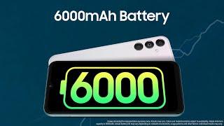 Power-up like a Monster with a 6000mAh Battery  Galaxy M14 5G  Samsung