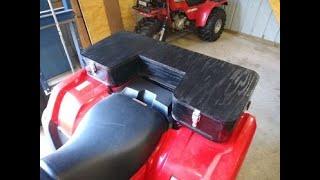 homemade atv cargo box