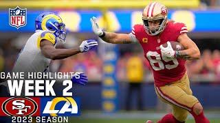 San Francisco 49ers vs. Los Angeles Rams  2023 Week 2 Game Highlights