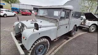 1957 LAND ROVER 109  MATHEWSONS CLASSIC CARS  AUCTION 24 25 & 26 JULY 2024