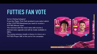 FIFA 21- Ultimate Team FUTTIES Fan Vote Round 8 Serie A #962 PS5