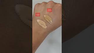 Maybelline Vit C 24 Hr Skin Tint 120 & 220 Swatches #shorts #makeup #maybelline