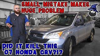 Small mistake makes a huge problem. Can the CAR WIZARD save a 07 Honda CRV? AND 2 Mint SL Mercedes