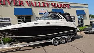 Explore this well equipped Sea Ray 280 Sundancer Make a weekend on the water comfortable #searay