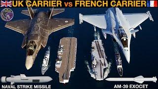 MODERNIZED 2025 UK Carrier Group vs 2025 French Carrier Group Naval Battle 86  DCS