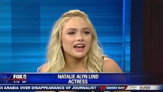 Natalie Alyn Lind visits Good Day